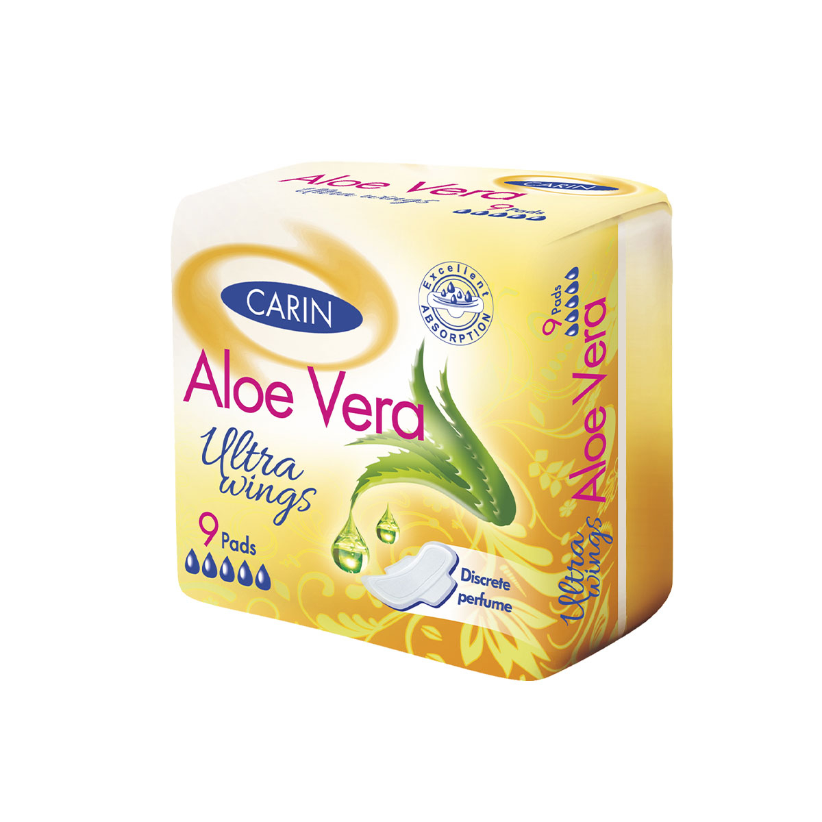 Carin ultra wings Aloe Vera 9ks